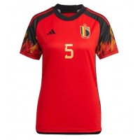 Ženski Nogometni dresi Belgija Jan Vertonghen #5 Domači SP 2022 Kratek Rokav